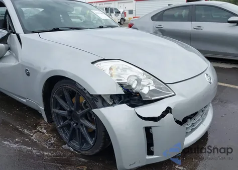 2008 Nissan 350Z Enthusiast из США, поврежденный, VIN JN1BZ34DX8M701617